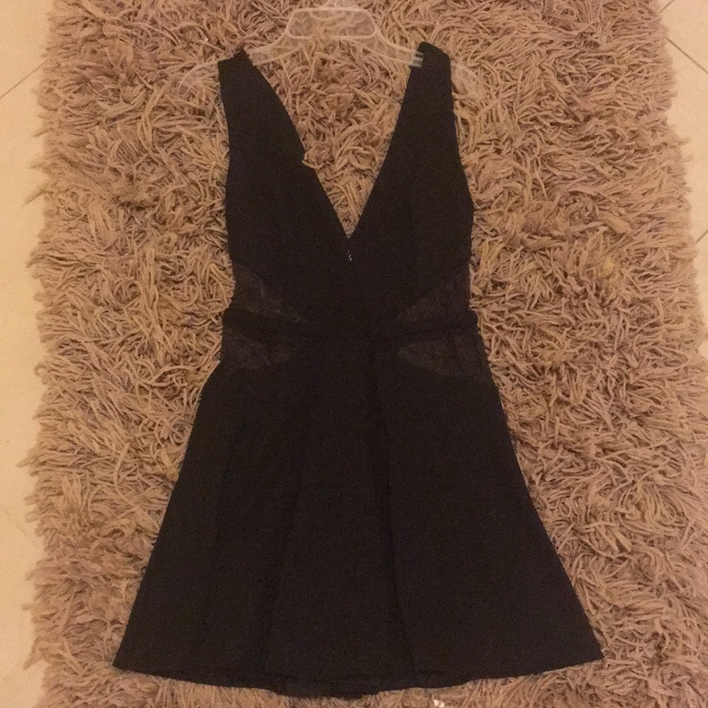 Mini dress black